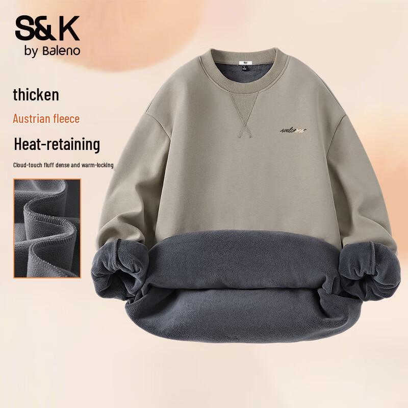 

Baleno Men s S&K Olie Fleece Pullover Sweatshirt 2XL