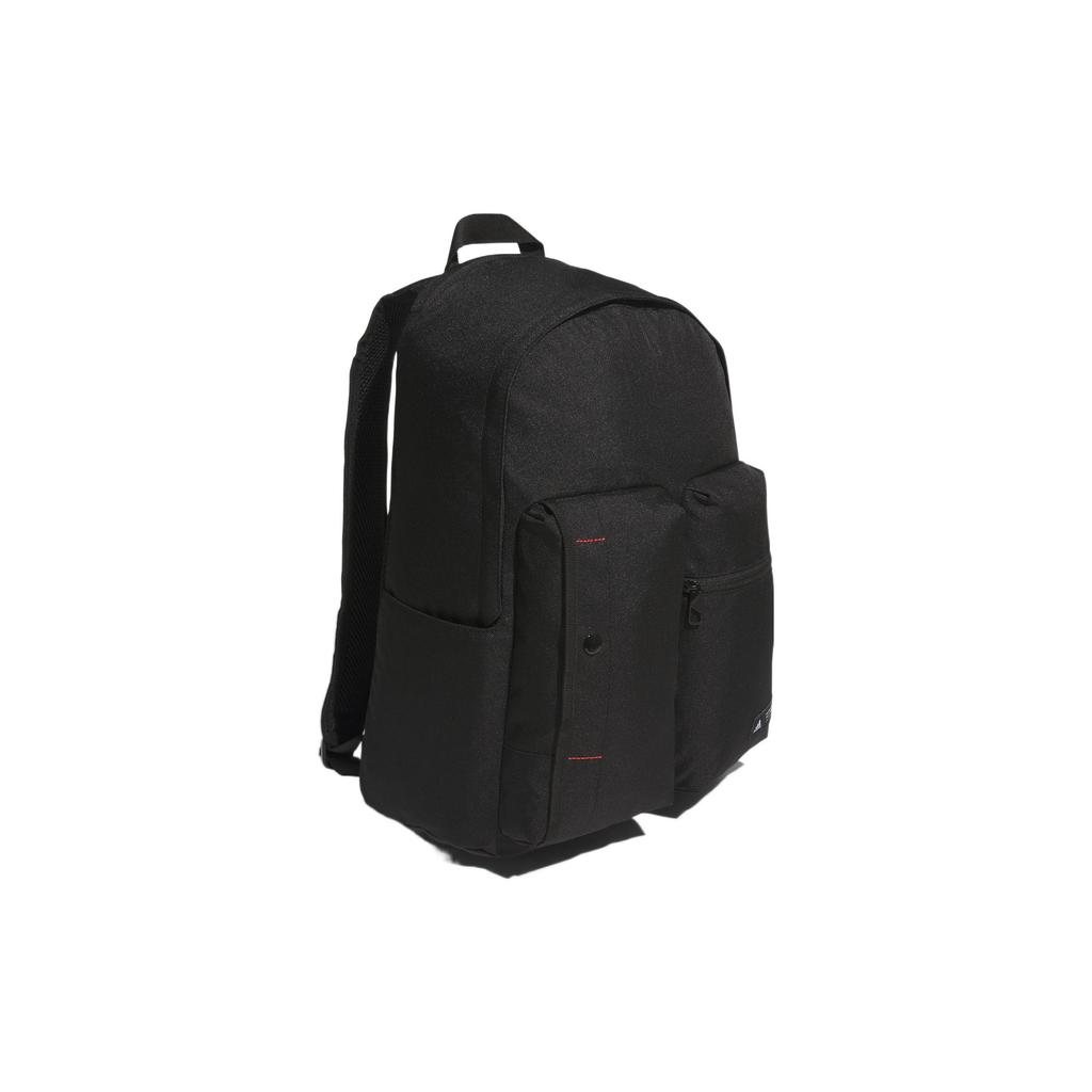 Adidas New 3D Pocket Fashion Casual Sports Polyester Backpack Unisex Backpack Black IA5300