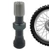 Mountain Bike Tyre Core Aluminum Alloy Tyre Stem for Mountain Bike Bicycle Tyre Core with Fine Workmanship for Fitness Traveling
