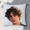 TTimothee Chalamet Doublesided Printed Square Decorative Cushion Cover for Sofa Living Room Home Decor