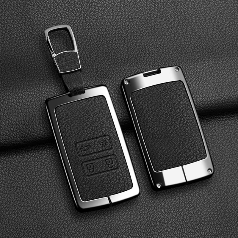 Zinc Alloy Car Key Case Full Cover For Renault Koleos Kadjar Megane Talisman Captur Espace Clio 2016-2019 4 Button Accessories