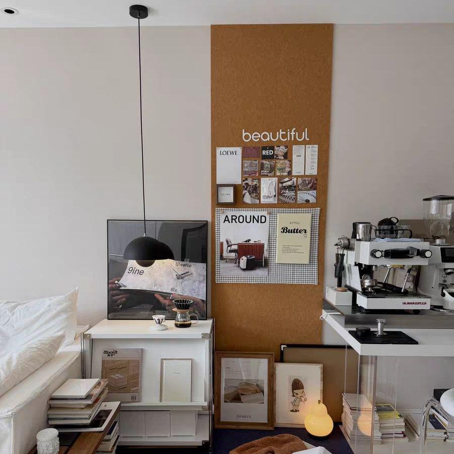 Self-Adhesive Felt Wall Stickers for Photo Display and Decoration