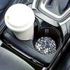2pcs Little White Flower Car Cup Mat Car Anti slip Mat Water Cup Mat Center Console Storage Anti slip Mat Water Cup Mat