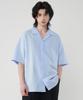 UNTAPPED STUDIO Oversized Linen Open Collar Short Sleeve Shirt 5 Colors (Type A)