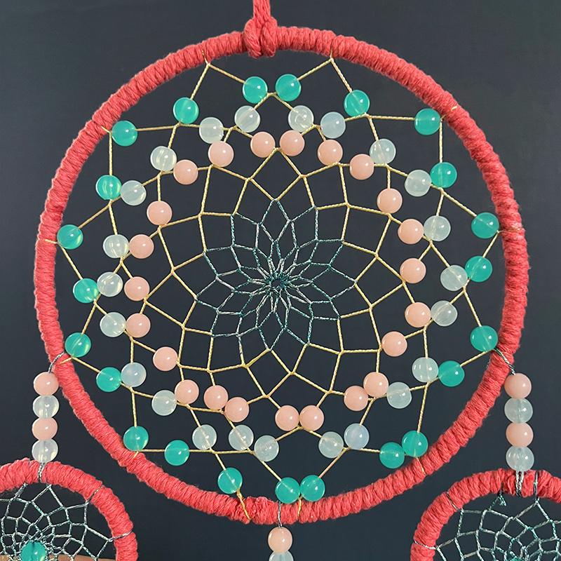Dream Catcher Hand-woven Wind Chime Wall Hanging Ornaments For Living Room Bedroom Birthday Holiday Gifts Home Decoration Crafts