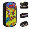 SuperThings Cartoon Pencil Case Fun Super Zings Kindergarten Pen Holder Bag Student Big Capacity School Supplies Pencilcases