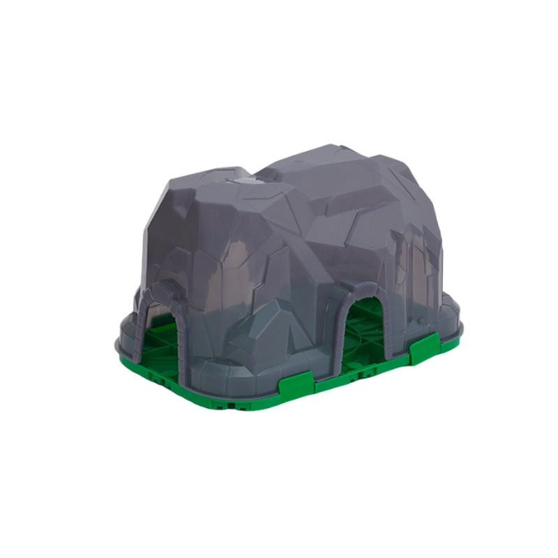 Wooden Track Magnetic Train Toy Wooden Track Scene Accessories Mountain Cave Tunnel Beech Wood Track Children's Toy