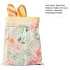 Bread Bag Large Beeswax Lining And Cotton Natural Bread Storage Bag Keeps Bread Fresh Longer Breathable Moisture Barrier Reusable Bread Keeper