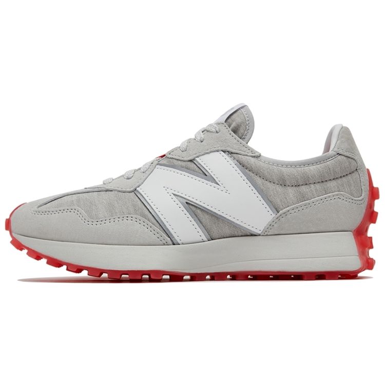 

Кроссовки унисекс New Balance 327 серо-красные MS327LVC