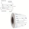 Kitchen Sticker Refrigerator Freezer Food Storage Date Content Label Self-adhesive Roll Sticker Label Dissolvable Storage Label