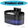 Rechargeable Cats Water Fountain Battery Power 74oz Capacity Automatic Pet Drinking Dispenser with Motion Design