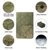 Tencen Camouflage Poncho Cold with Compression Perfect for Car Outdoor and Office Blanket, Multifunctional, Waterproof, Lightweight, Protection,