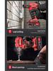 Delixi Brushless Lithium Electric Hand Drill - Pistol Grip for Household Wall Drilling and Impact Holes