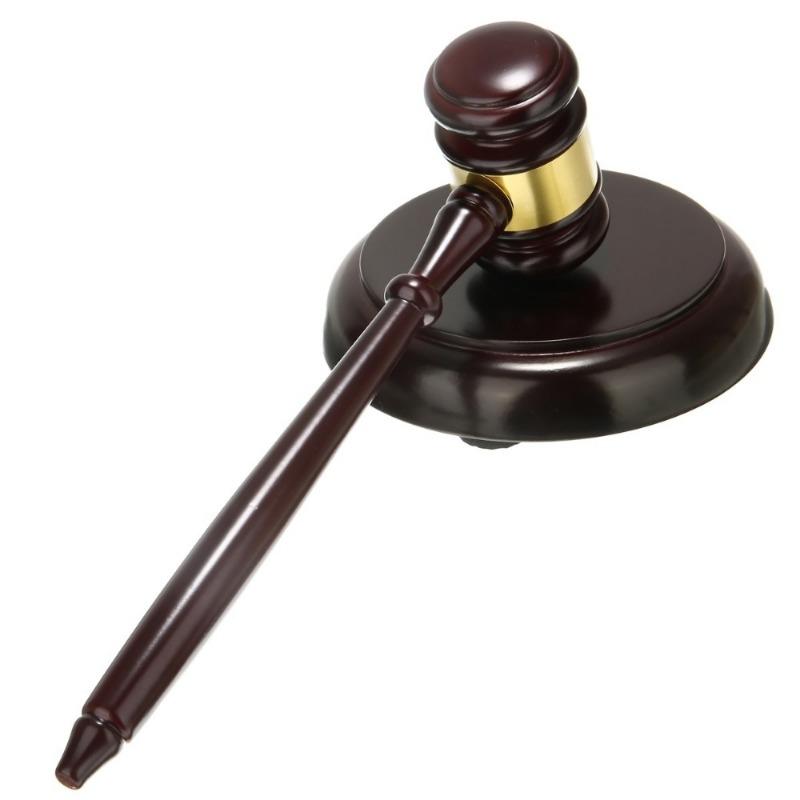 Delicate Wood Gavel Handmade Wooden Auction Hammer Wood Gavel+Sound Block for Lawyer Judge Auctioneer Auction Sale Decor