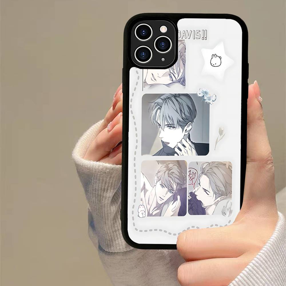 Nerd Project Bl Anime Phone Case For iPhone 16 Pro Max 15 14 Plus 14 13 12 11 17 PC+TPU Cases Back Cover