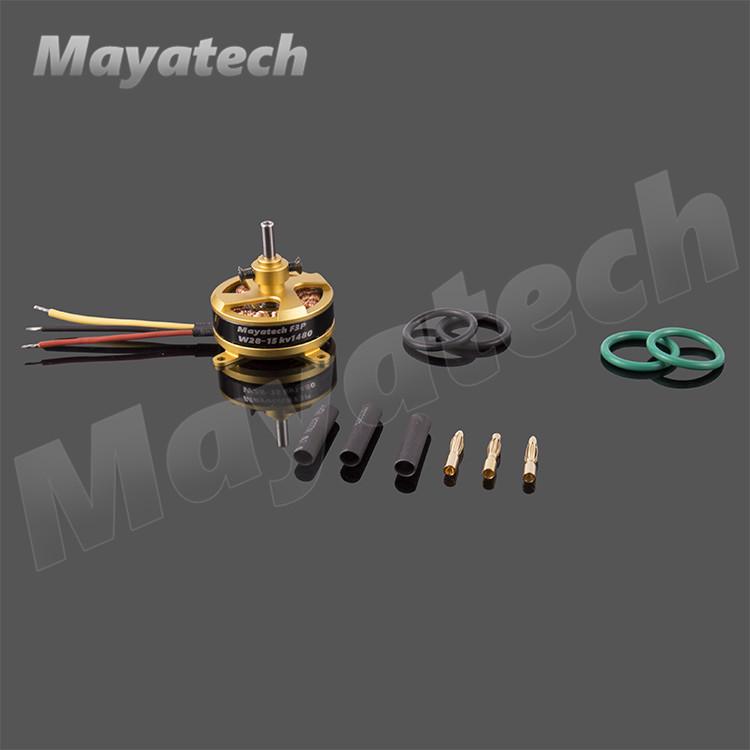 Mayatech W2815 KV1800/1480 Brushless Hollow Shaft Motor for F3P/4D Fixed Wing Aircraft