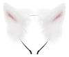 Handmade Faux Fur Headband With Fox Wolf Ears, Halloween,