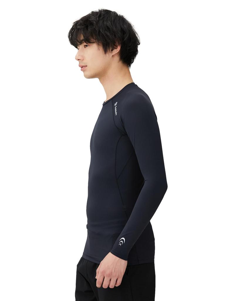 Compression Long Sleeves BLACK 3 [Goldwin]