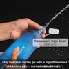 Azarxis Soft Flask Running Easy to Wide Mouth Water Bottle for and Emergency Preparedness Bottle, 500ml, Foldable, Lightweight, Clean, Hydration,