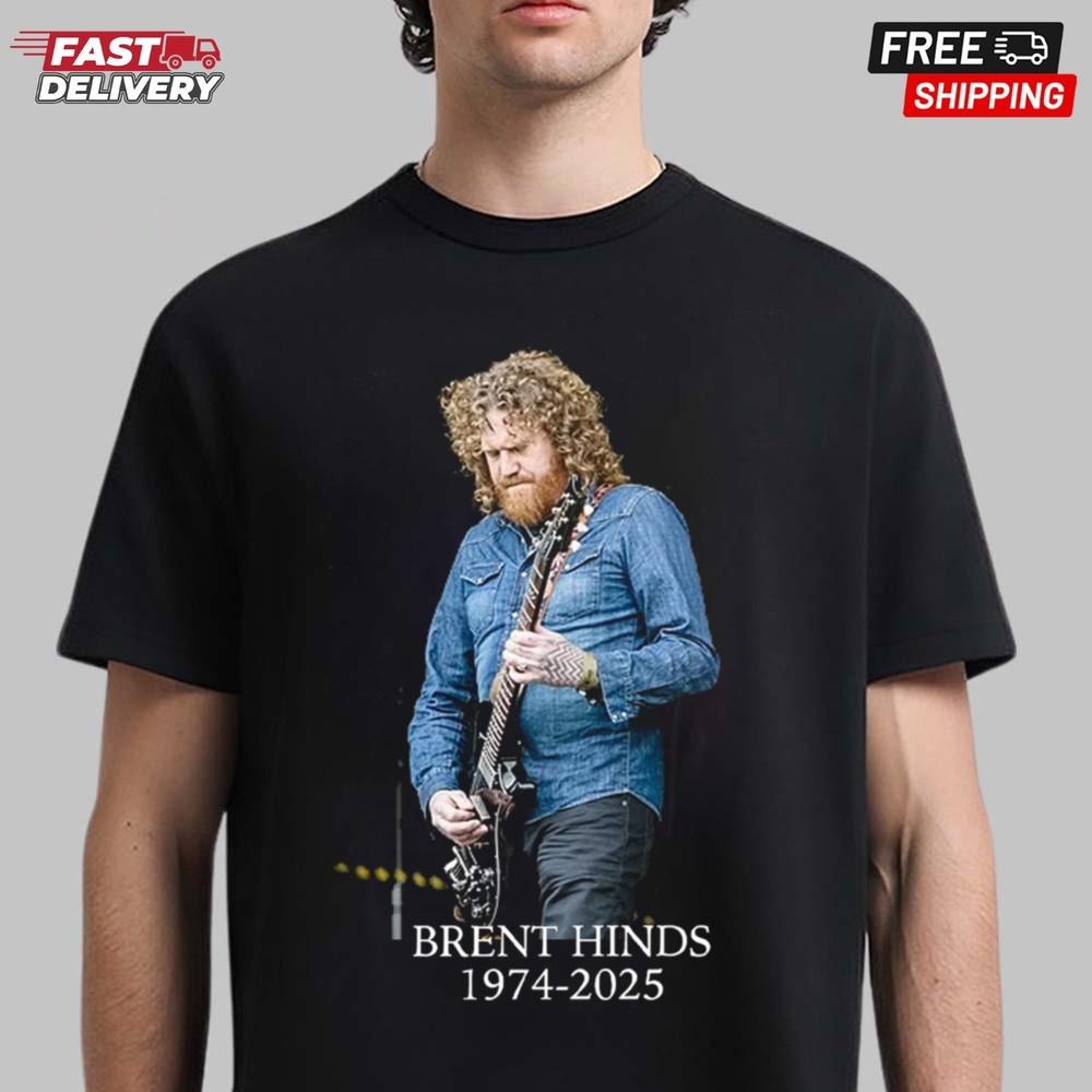 Brent Hinds Thank You for The Memories T-Shirt, 1974 - 2025 Memories Shirt Unisex T-Shirt XXXXL