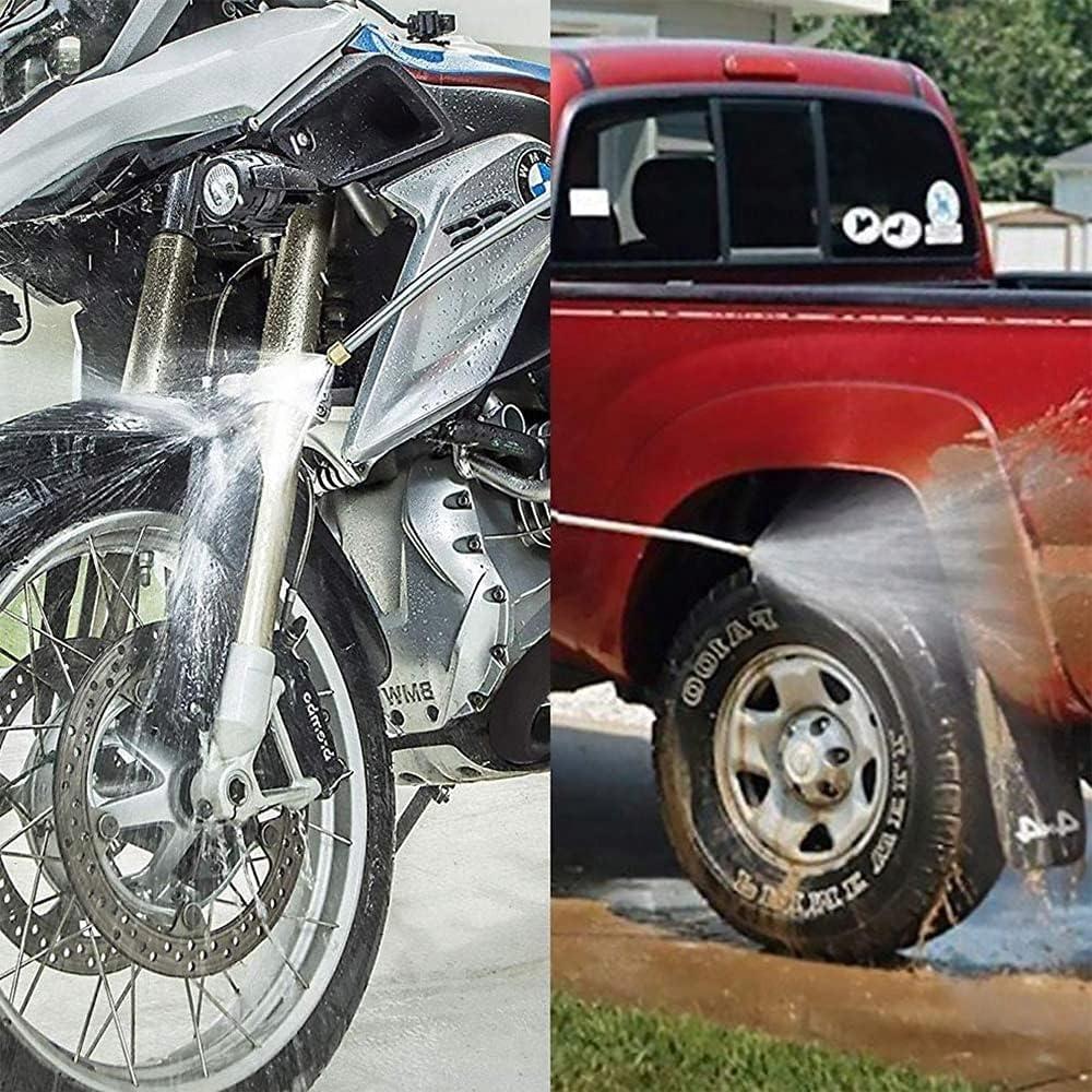 Rosfix Ciśnieniowa Lanca Do Węża Ogrodowego 3/4"" – Wysokie Ciśnienie 25 Bar | Zasięg Mycia 15 M | Gumowana Rączka I 3 Dysze