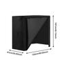 Firewood Rack Cover Waterproof Dustproof for Outdoor Indoor Protective 122x61x107cm