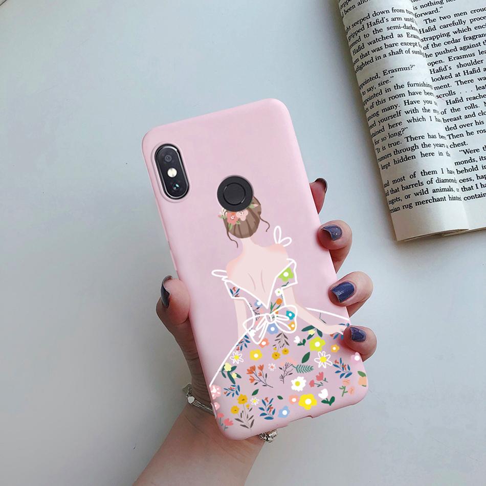 For Funda Xiaomi Redmi Note 5 Case Redmi Note5 Pro Cover Cute Cartoon Cat Silicone Phone Case For Xiaomi Redmi Note 5 5Pro Etui