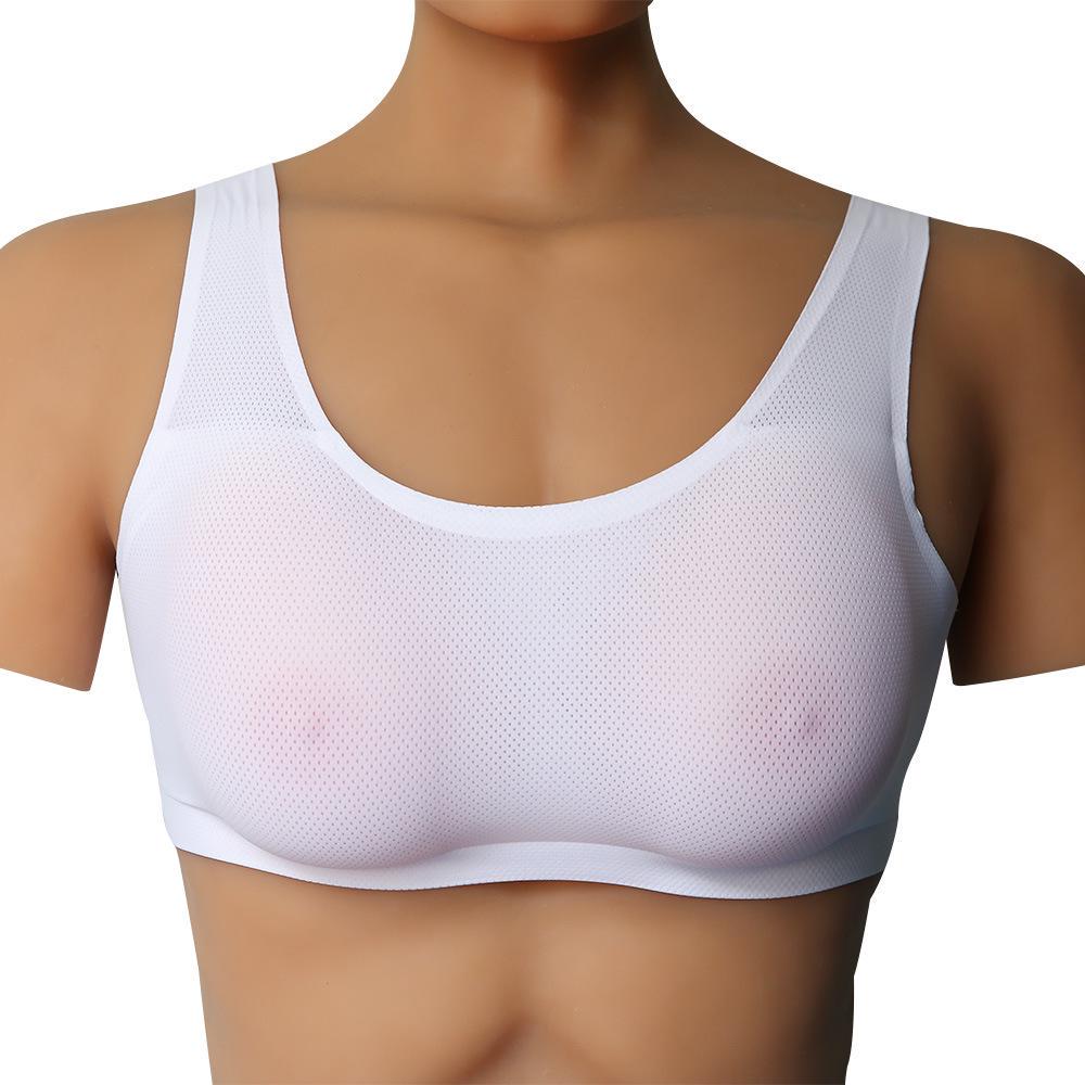 Silicone Pocket Bra Breast Forms Enhancers Crossdresser Bra Mastectomy Bra