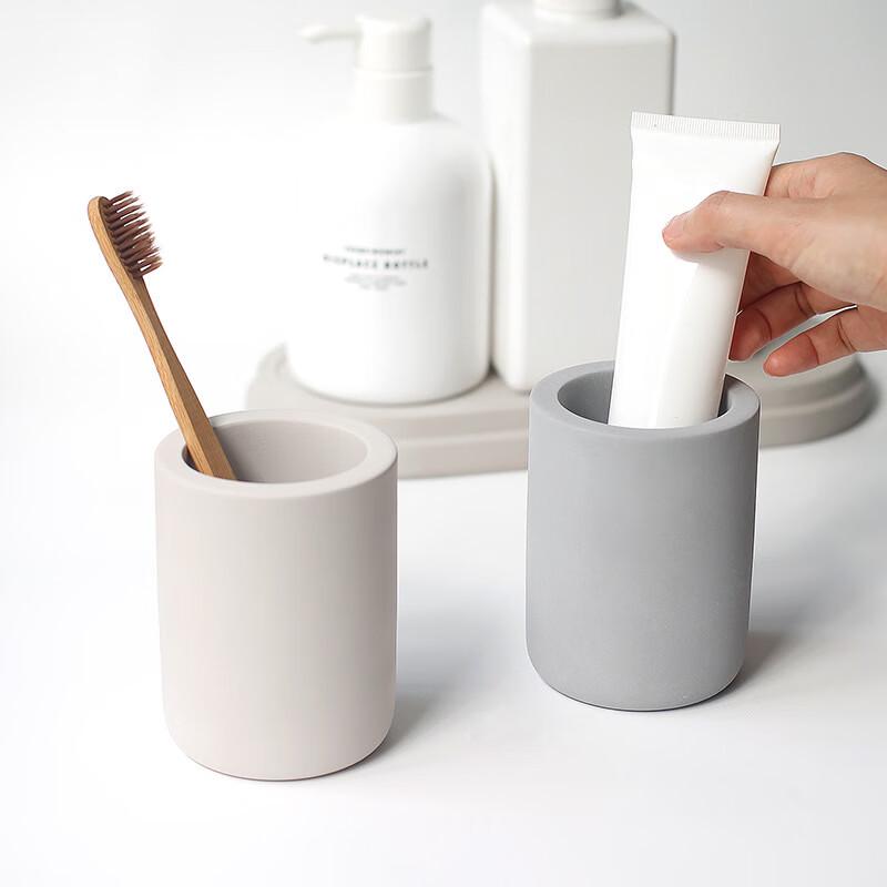 SOVO Diatomaceous Earth Toothbrush Cup