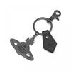 Vivienne Westwood 8203011ru Om0014 N401 Saffiano Gehämmert Gunmetal Orb Schlüsselanhänger