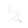Square Pendant Necklace Women Necklace Gold ABB705-B14171-NR622