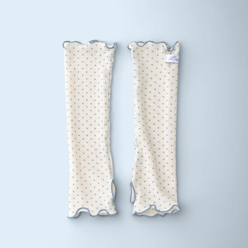 

BadBlue Прозрачная грелка для рук в горошек бежевая FREE