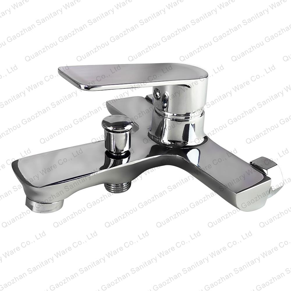 MCBKRPDIO Buy Bathtub Faucet Iron Chrome Tap Shower Mixer Taps and Shower for Bathroom Chrome Bathtub Mixer Tap (Clear,Exposed Shower Faucets) чистый