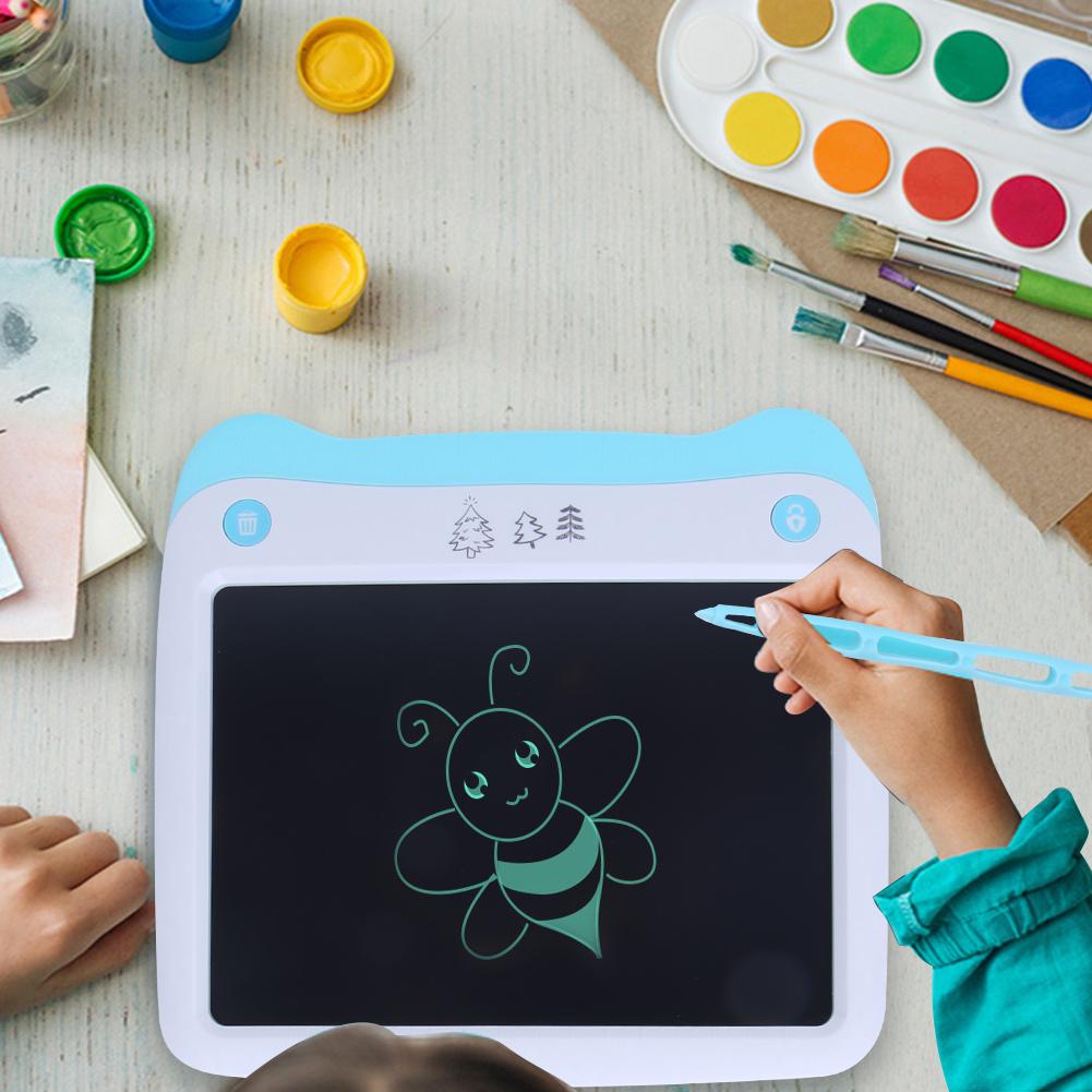 Children 8.5in LCD Intelligent Digital Writing Board Drawing Painting Pad Board Toy