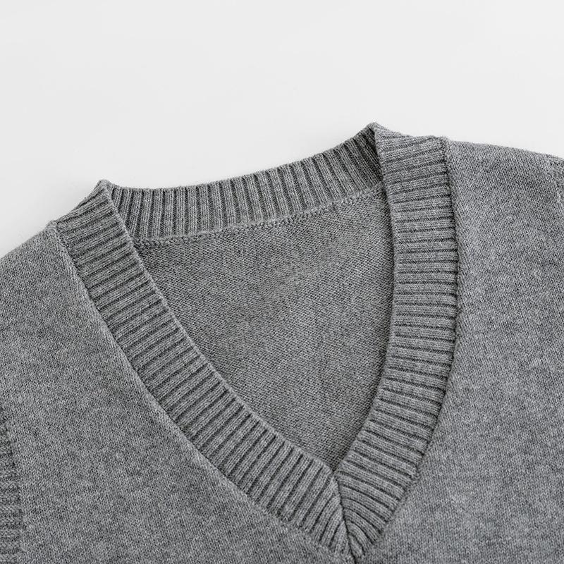 New children's thin cotton thread sweater vest vest boys and girls baby pullover vest knitted sweater children's clothing