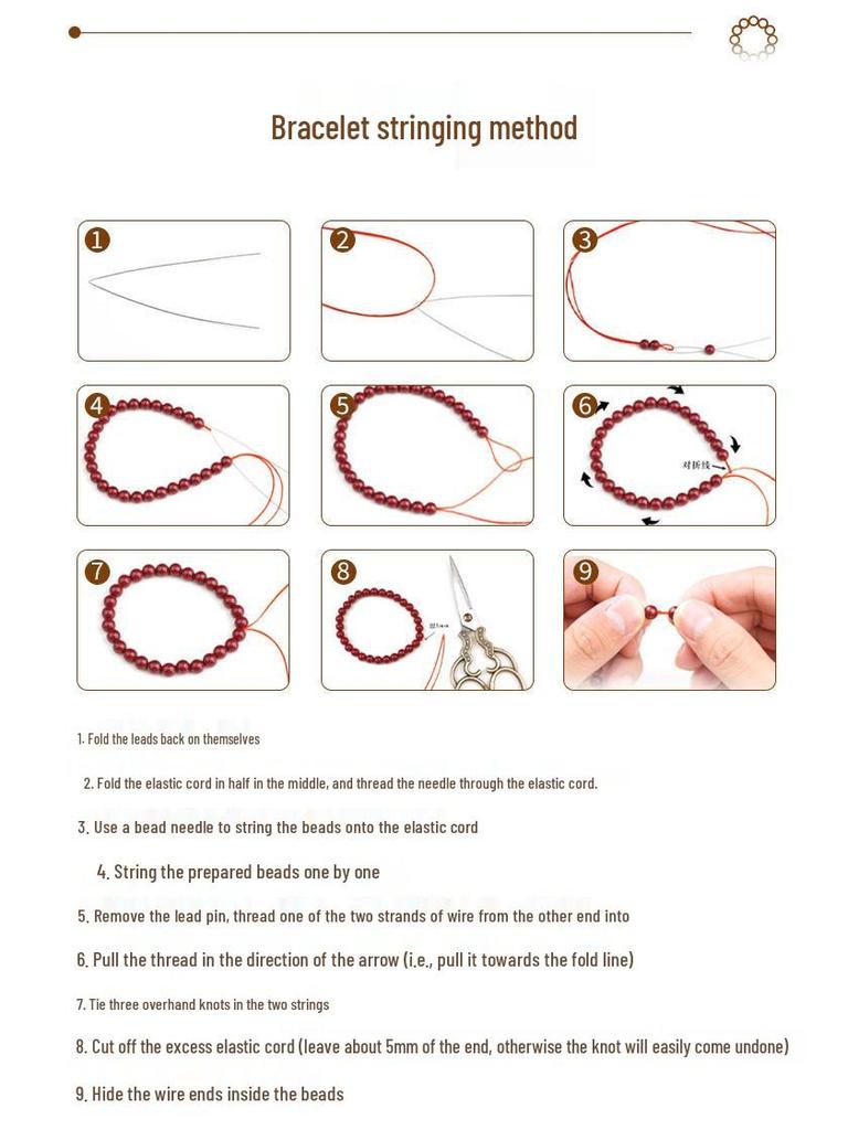 Mei Zhuo Natural Red Agate Round Loose Beads for DIY Jewelry Crafting