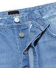Lee Women Raw Denim Mini Skirt Indigo Medium