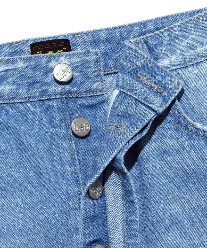 Lee Women Raw Denim Mini Skirt Indigo Medium