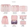 Travel Storage 7-Piece Set: Clothing Organizers for Suitcase