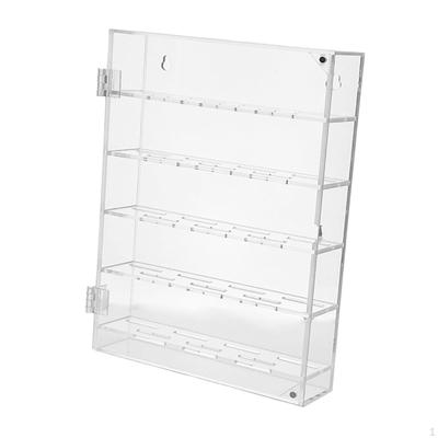 Münz-Display-Koffer 5 Reihen Acryl-Aufbewahrungsbox Tragbare Medaille für Großväter Väter