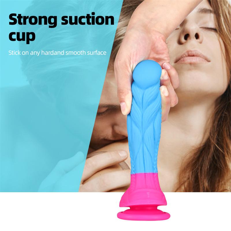 Female Flamingo Masturbation Device Realistic Sensuality Simulation Dildo Liquid Silicone Adult Products