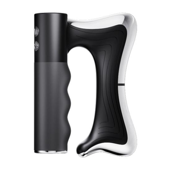 Electric Muscle Scraping Tool with 3 Modes LED Display Vibration Massage Scraper for Deep Tissue Relaxation Fast Charging Muscle Tension Relief Device