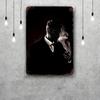 Thomas Shelby Decor Poster Vintage Tin Sign Metal Sign Decorative Plaque for Pub Bar Man Cave Club Wall Decoration