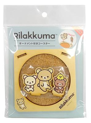 Rilakkuma Coaster with Ornament Circle RK682A -