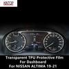 Pour NISSAN ALTIMA 19-21 Tableau de bord Film de protection Transparent en TPU Anti-rayures Film de réparation Accessoires Modification