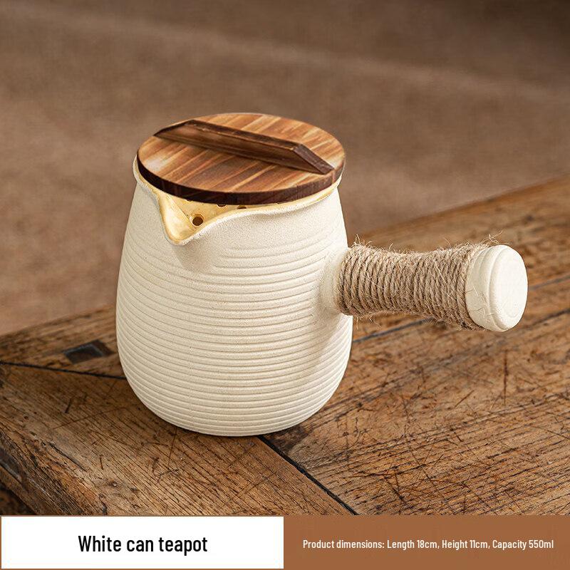 ZISIZ Large Capacity Ceramic Milk Tea Pot