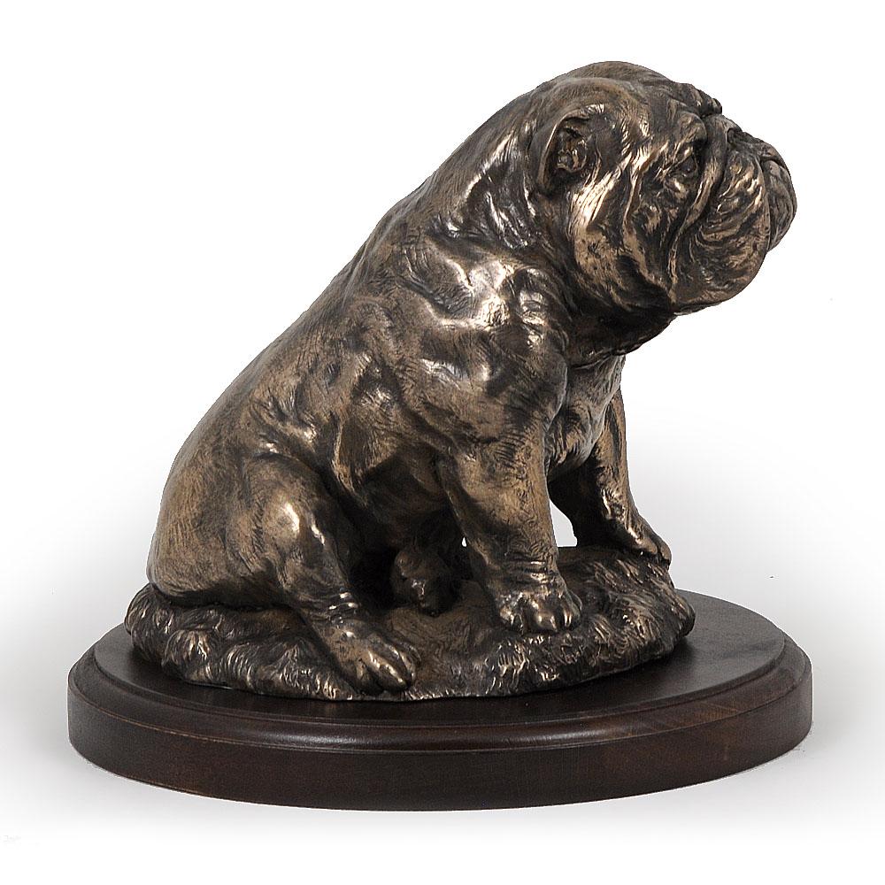 Bulldog II - Dog Statue, Figurine for Office, Trophy for Dog Show by Art-Dog Brand