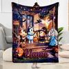 Halloween Costume Parade Personalized Text Blanket Cozy Personalized Blanket Durable Comfort Great for Office Office Chair Bedding Picnics
