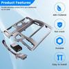 Silver ABS Front Trim Adapter for 2008 Hummer H2