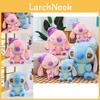 Entzückendes Stitch Plüschtier Weiches Schlafkissen Bequeme Kuschelpuppe Niedlich Blau und Rosa Geschenk
